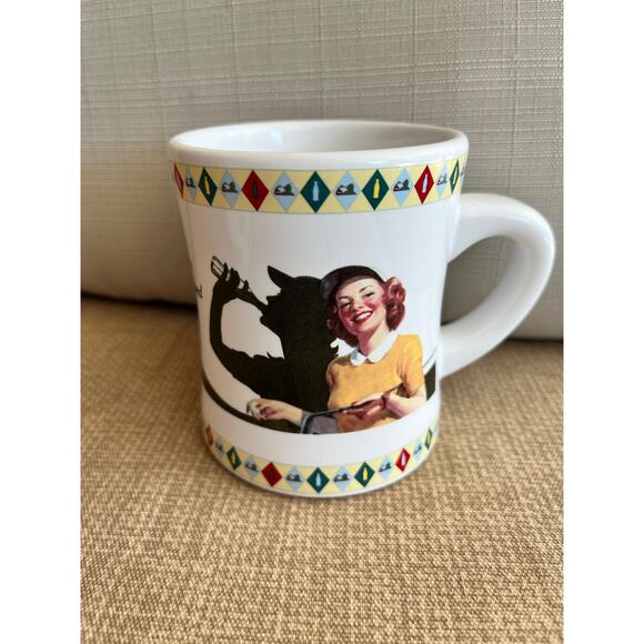 Vintag Set of 2 Coca-Cola "Play Refreshed" Golf Ceramic Coffee Mugs (2000) - Picture 4 of 7